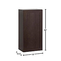 SE-W1836: Single Door Wall Cabinet