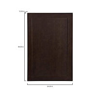 SE-W2436: Espresso Wall Cabinet