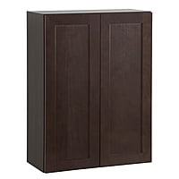 SE-W2736: Espresso Wall Cabinet