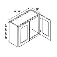 SE-W3018: Two Door Kitchen Cabinet