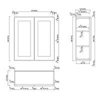 SE-W3336: Kitchen Wall Cabinet