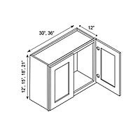 SE-W3618: Two Door Kitchen Cabinet