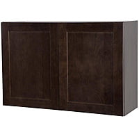 SE-W3624: Espresso Wall Cabinet